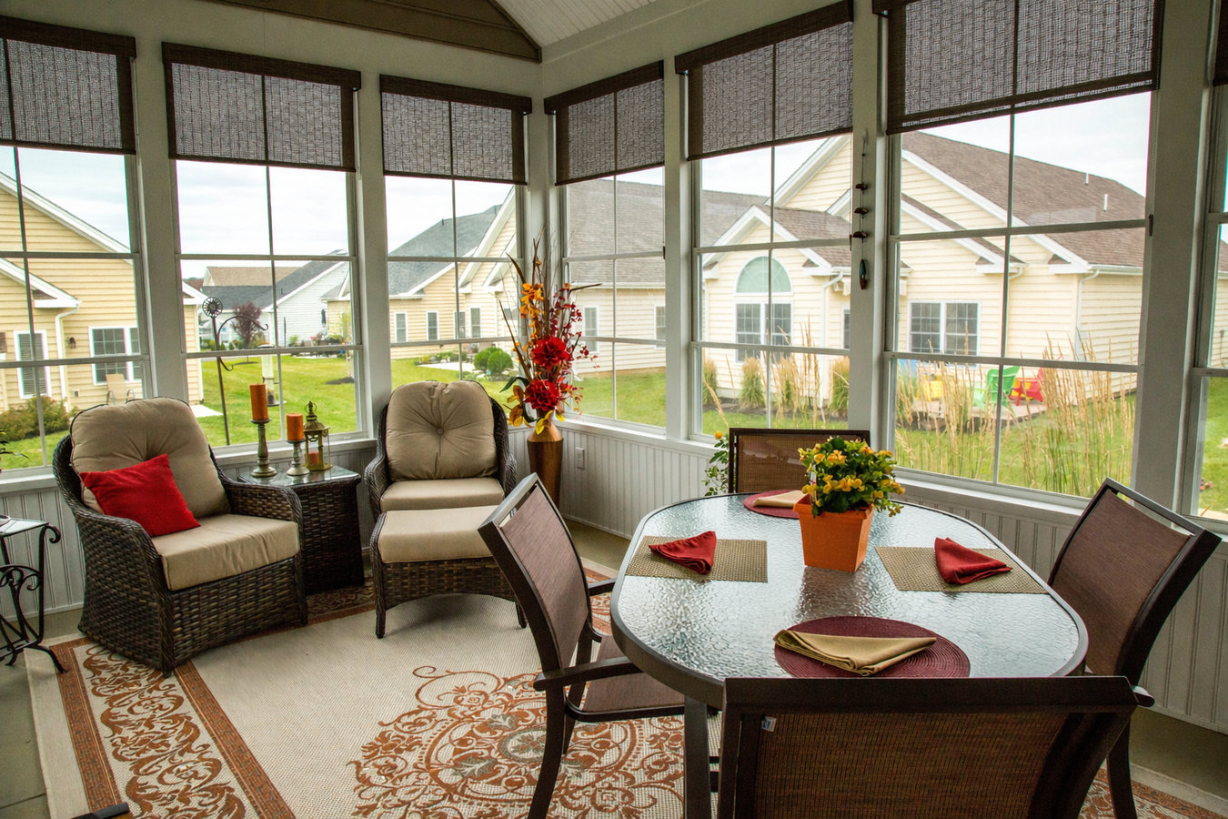 Enclosed patio rooms