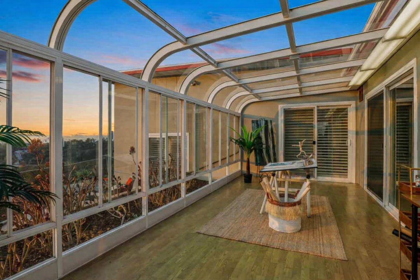 Solarium installation